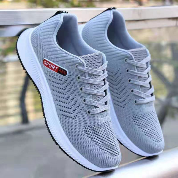 Men's Fly Woven Mesh Fashionable All-match Breathable Casual Shoes