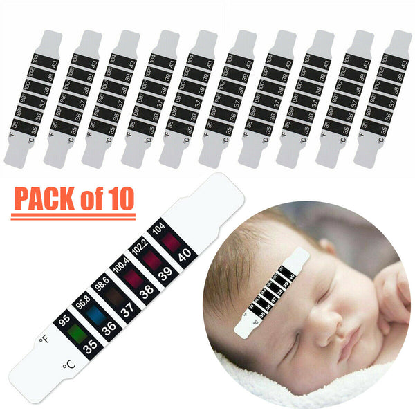 10x Baby Thermometer Strips